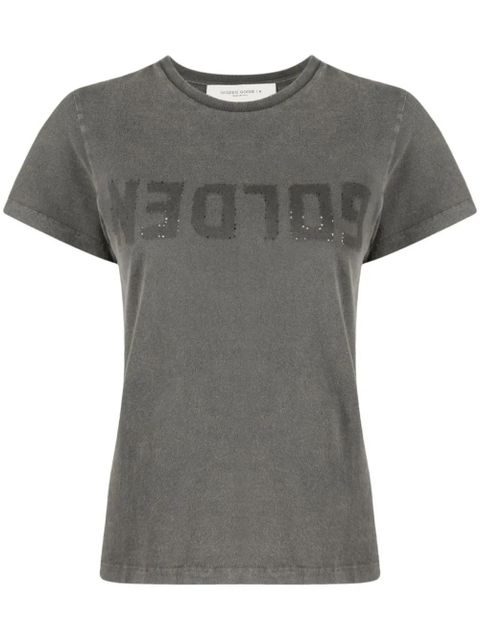 Golden Goose logo-print cotton T-shirt - Grey - zdjęcie produktu nr 1