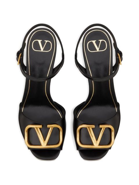 Valentino Garavani 115mm VLogo Signature sandals - Black