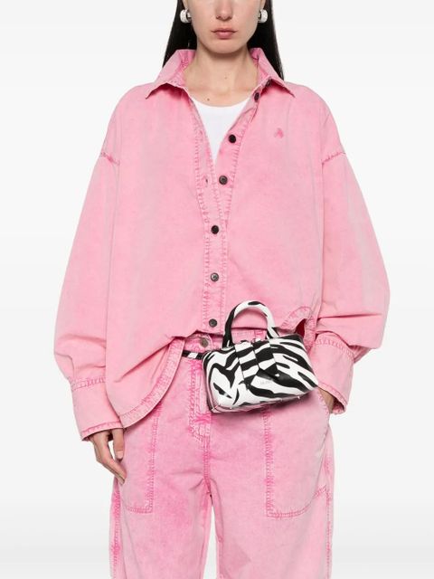 The Attico zebra-print tote bag - Black - zdjęcie produktu nr 2