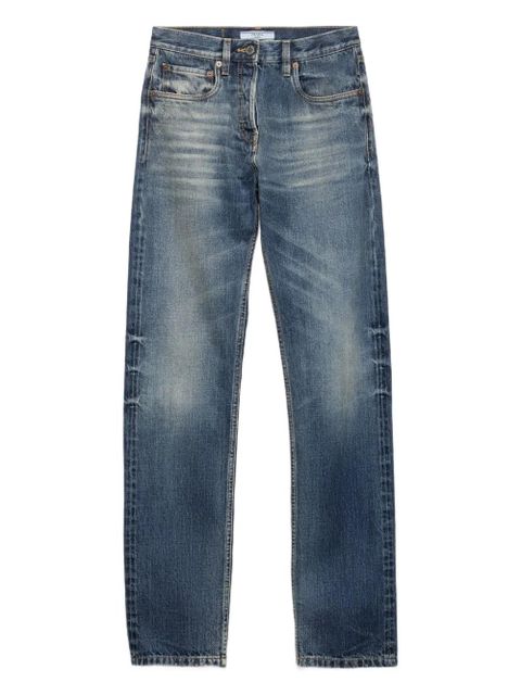 Prada tapered washed jeans - Blue - zdjęcie produktu nr 1