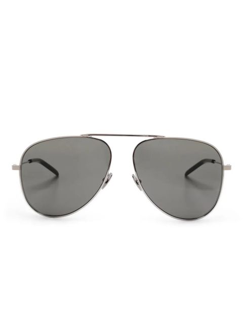 Saint Laurent Eyewear pilot-frame sunglasses - Grey - zdjęcie produktu nr 1