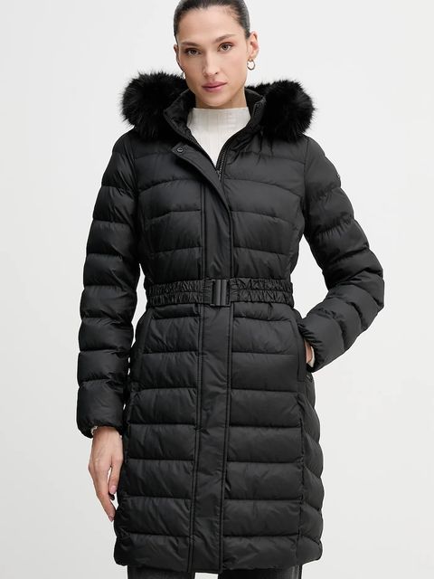 Geox kurtka puchowa CATRIA kolor czarny zimowa W5626F T3152 - zdjęcie produktu nr 1