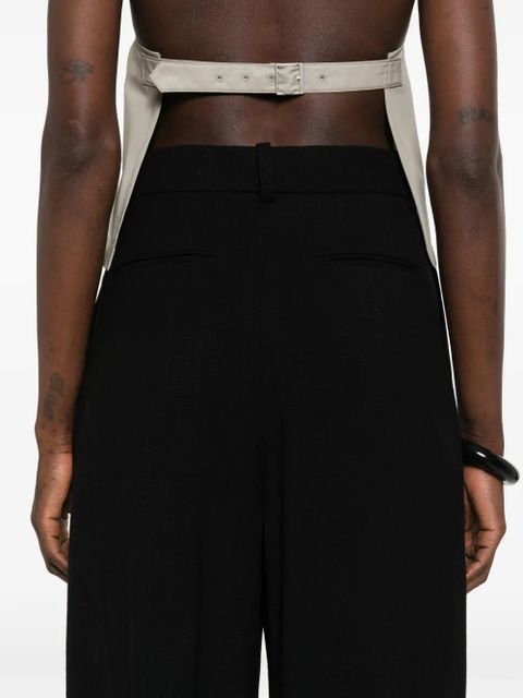 WARDROBE.NYC belt-loops trousers - Black