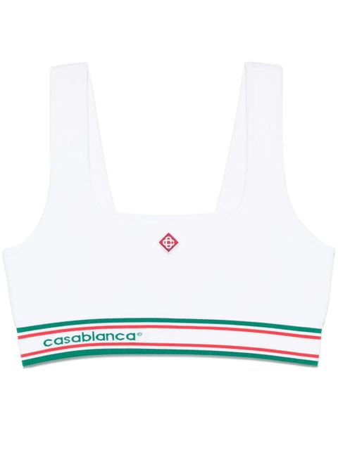 Casablanca seamless sports bra - White - zdjęcie produktu nr 1