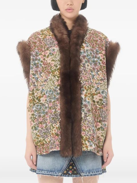 Valentino Garavani Apres L'Hiver Fiorellini waistcoat - Neutrals - zdjęcie produktu nr 2