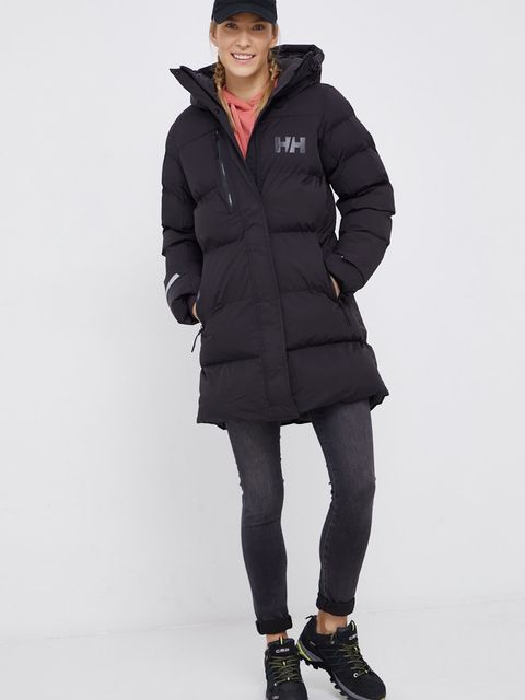 Helly Hansen Kurtka damska kolor czarny zimowa 53205-692