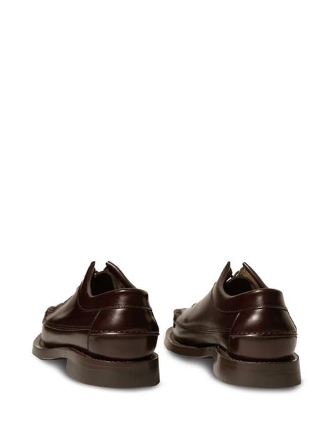 Hereu Priego lace-up squared loafers - Brown - zdjęcie produktu nr 2