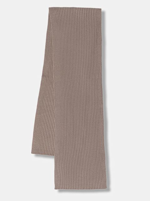 Sisley szalik kolor beżowy gładki 122HSU00E - zdjęcie produktu nr 1