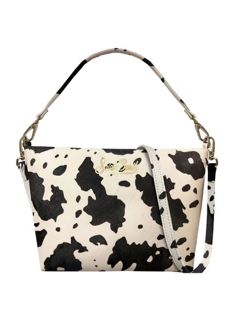MC2 Saint Barth Aline Soulder cow print logo shoulder bag - White - zdjęcie produktu nr 1