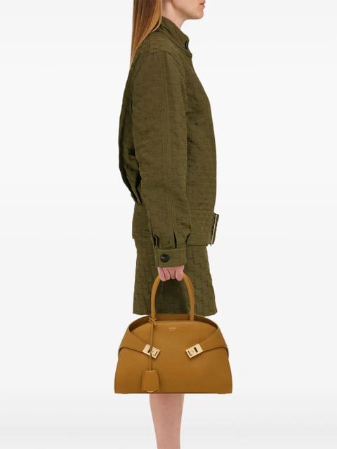 Ferragamo small Hug tote bag - Brown - zdjęcie produktu nr 2