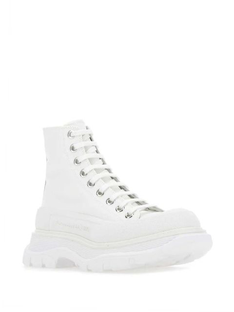 Alexander McQueen Tread Slick boots - White