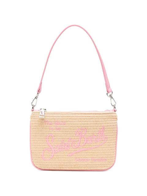 MC2 Saint Barth embroidered raffia tote bag - Neutrals - zdjęcie produktu nr 1