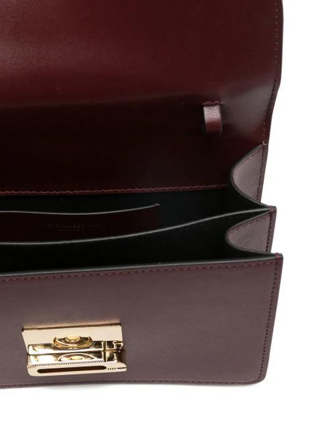 Victoria Beckham The Dorian logo-print shoulder bag - Red