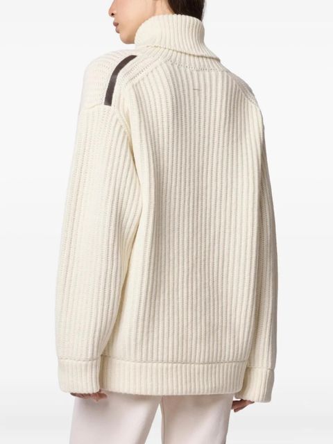 Tod's turtleneck sweater - Neutrals