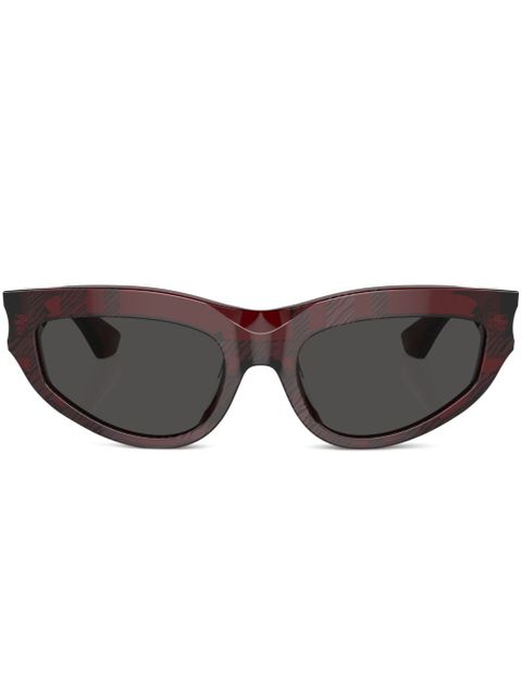 Burberry Eyewear checkered cat-eye sunglasses - zdjęcie produktu nr 1