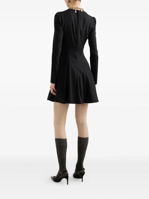 Dolce & Gabbana sweetheart-neckline flared dress - Black