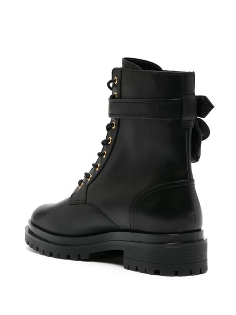 Lauren Ralph Lauren Cammie lace-up leather boots - Black - zdjęcie produktu nr 2