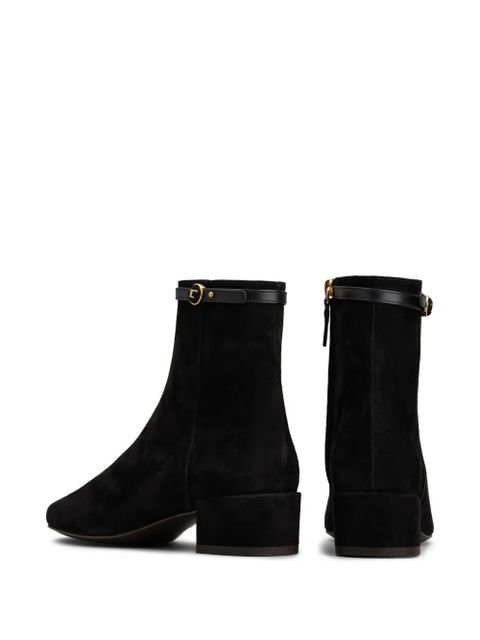 Tod's suede boots - Black