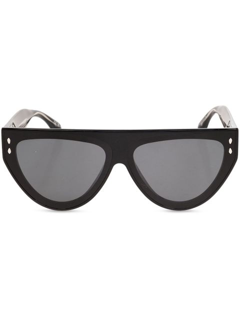 Isabel Marant Eyewear oversize-frame sunglasses - Black