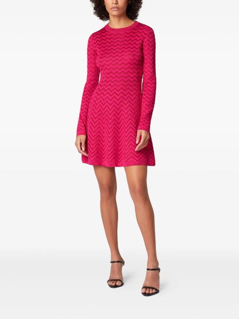 Missoni zigzag-pattern mini dress - Pink - zdjęcie produktu nr 2