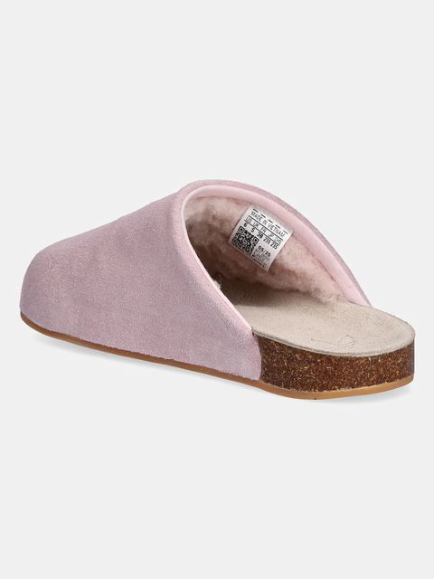 adidas Originals klapki zamszowe Adimule damskie kolor różowy JP8731