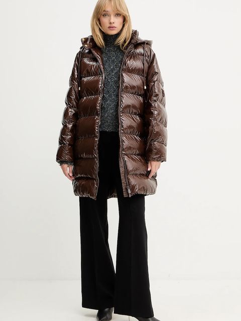 Pinko sweter damski kolor niebieski z golfem 105968 A2YB - zdjęcie produktu nr 2