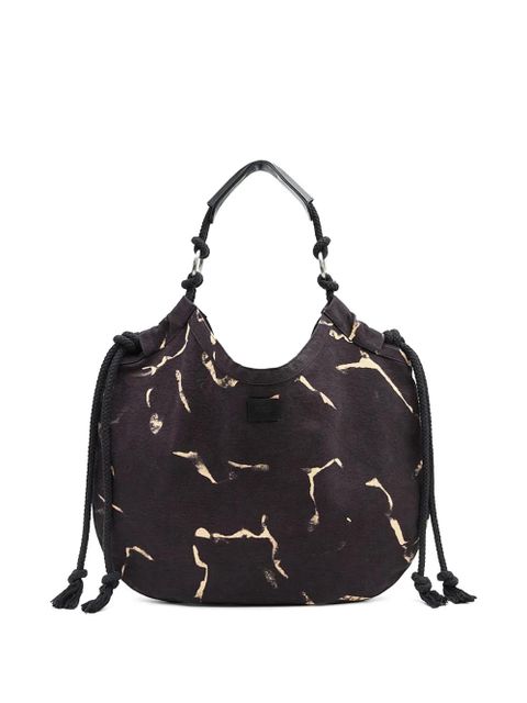 ISABEL MARANT Byron cotton tote bag - Black