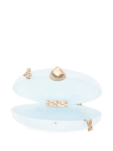 Cult Gaia CULT GAIA EVIANA CLUTCH - Blue