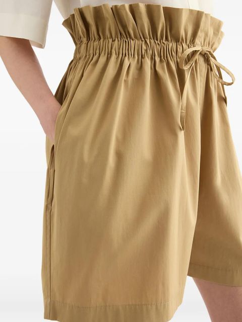 Jil Sander drawstring cotton poplin shorts - Neutrals - zdjęcie produktu nr 1