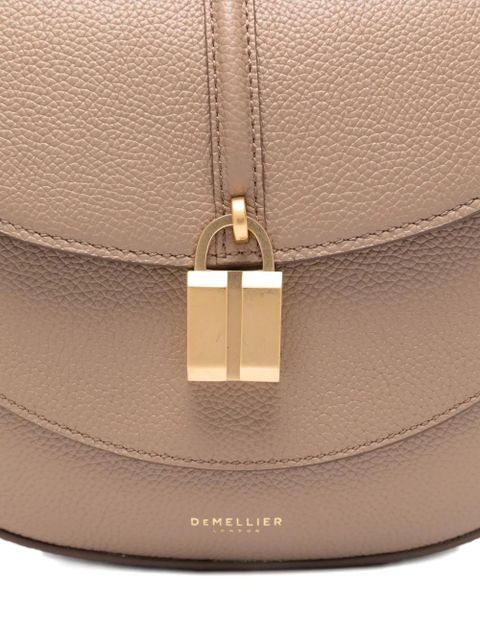 DeMellier lock-accent saddle bag - Neutrals