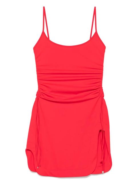 The Attico adjustable-side straps mini dress - Red - zdjęcie produktu nr 1