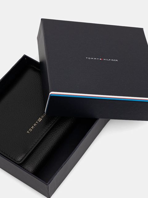 Tommy Hilfiger portfel damski kolor czarny AW0AW17740