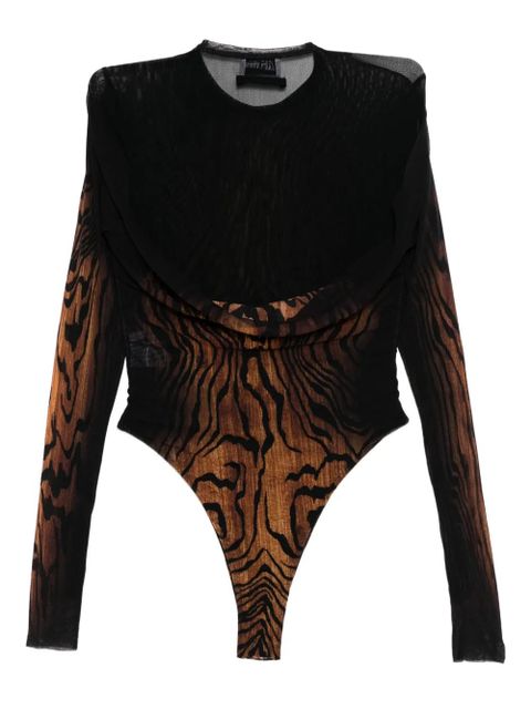 Jean Paul Gaultier The Wood bodysuit - Brown