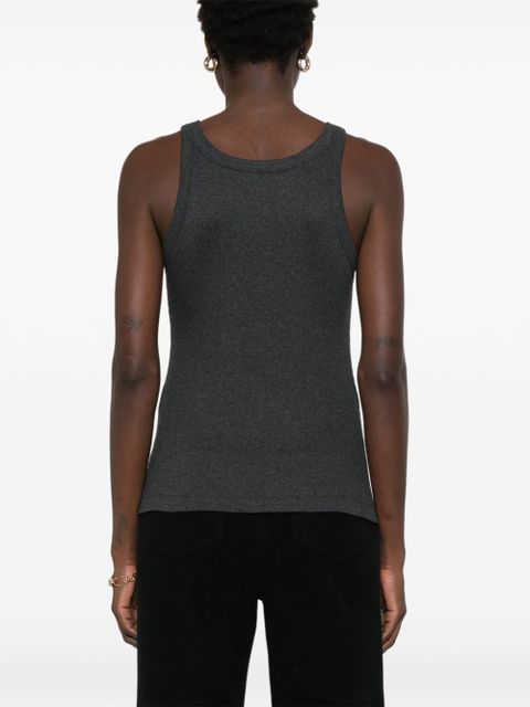 TOTEME ribbed tank top - Grey