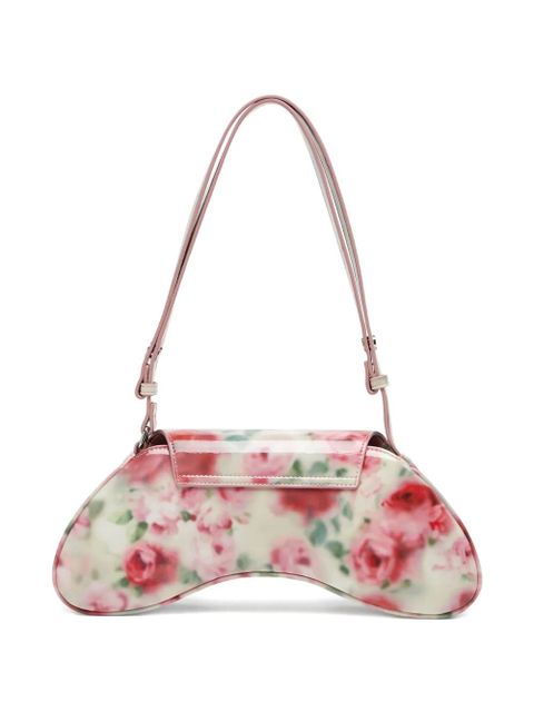 Diesel floral-print shoulder bag - White