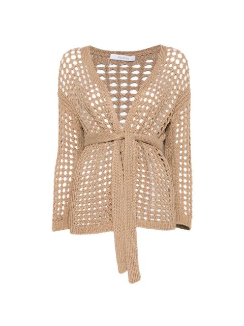 Max Mara Mxpgelo long-sleeve cardigan - Neutrals - zdjęcie produktu nr 1