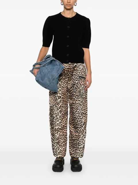 GANNI cargo trousers - Brown - zdjęcie produktu nr 2