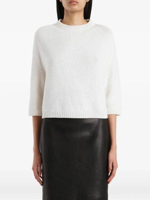 KHAITE Sabina sweater - White