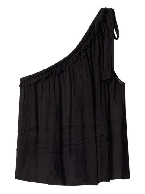 MARANT ÉTOILE Loeva one-shoulder blouse - Black - zdjęcie produktu nr 1