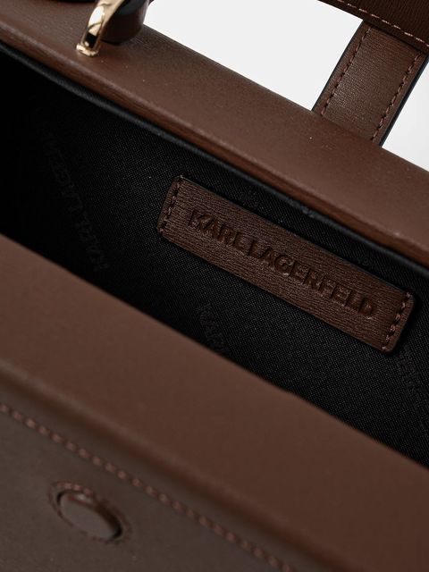 Karl Lagerfeld torebka skórzana K/AUTOGRAPH