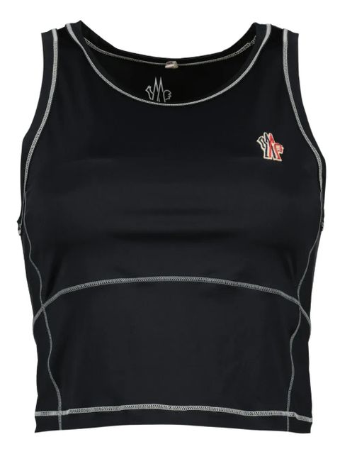 Moncler Grenoble logo tank top - Black - zdjęcie produktu nr 1