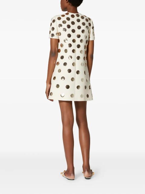Valentino Garavani sequin-embellished dress - Neutrals