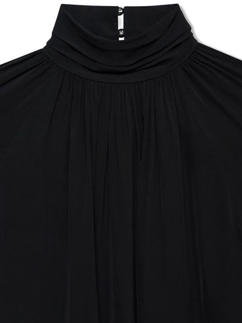 ANINE BING Anne draped blouse - Black - zdjęcie produktu nr 2