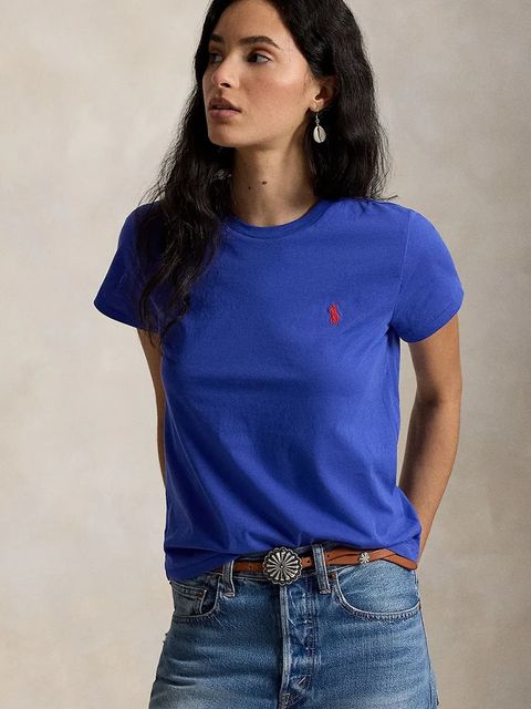 Polo Ralph Lauren t-shirt damski bawełniany - zdjęcie produktu nr 2