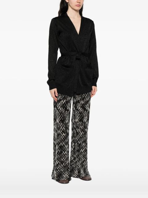 Missoni belted cardigan - Black