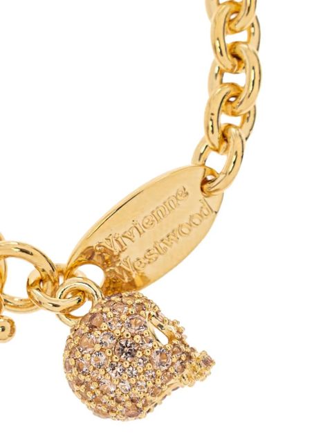 Vivienne Westwood Circe charm-chain bracelet - Gold