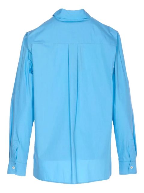 PINKO embroidered logo shirt - Blue