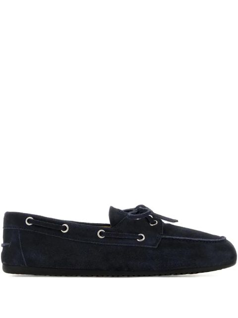 Miu Miu suede loafers - Blue - zdjęcie produktu nr 1