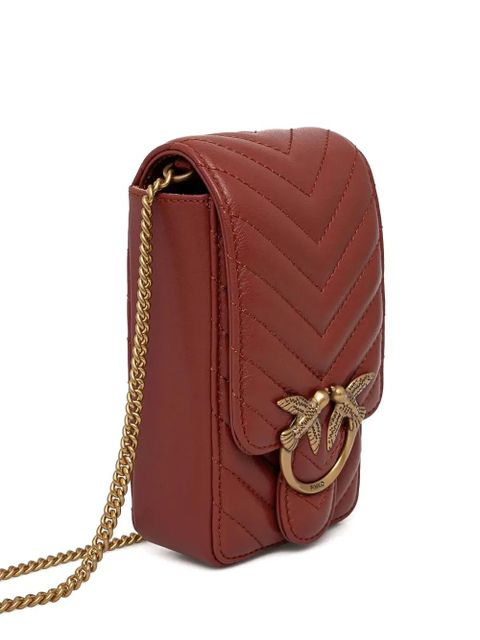 PINKO Love One smartphone bag - Red - zdjęcie produktu nr 2