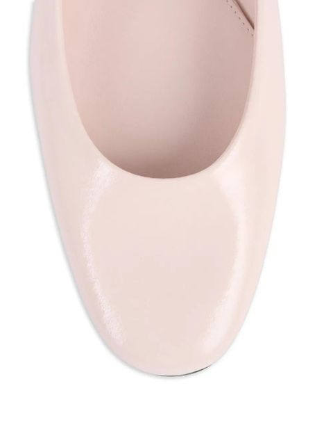 TOTEME buckle strap ballet flats - Pink